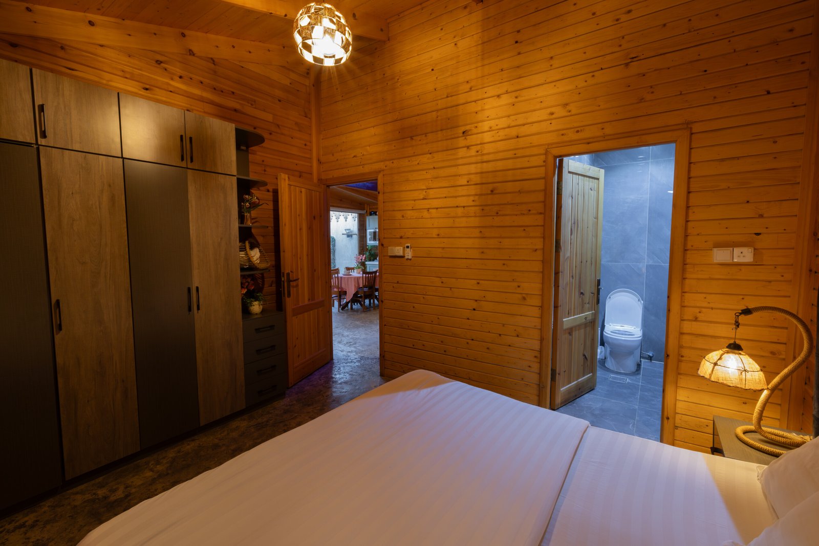 كوخ هايدي - الصالة