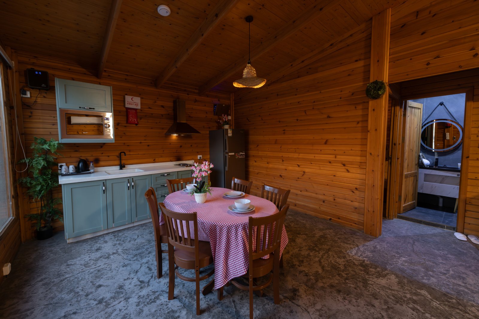 كوخ هايدي - غرفة النوم الرئيسية